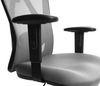 SIHOO Bürostuhl Schreibtischstuhl, ergonomisch, verstellbare Lordosenstütze, 150kg belastbar ~ ohne Fußstütze, grau Bild 5