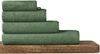 Schiesser Frottier Gästetücher Milano im 5er Set aus Flauschiger, hautfreundlicher Baumwolle, Made IN Green, Farbe:Dunkelgrün, Größe:30x50 cm Bild 3