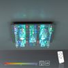 Leuchten Direkt 51365-17 KEMAL2.0 LED Deckenleuchte Kristallglas chrom 50x50cm Bild 4