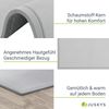 Juskys Krabbelmatte, Polyester grau, 180 x 120 cm Bild 4