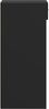 vidaXL Sideboard Schwarz 45x42,5x93 cm Holzwerkstoff 846321 Bild 5