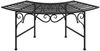 vidaXL Baumbank 113 cm Schwarz Stahl 318826 Bild 2