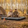 Avenli Luftmatratze Camping CloudCoil grau 203x183x22cm Bild 2