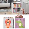 Faltbox 30x30 Grau/Lila 30 x 30 cm 2er Set Vicco Bild 2