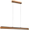 LED Balkenleuchte, Holz, dimmbar, Memory Funktion, H 150cm Bild 2