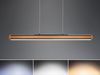 LED Balkenleuchte, Holz, dimmbar, Memory Funktion, H 150cm Bild 5