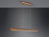 LED Balkenleuchte, Holz, dimmbar, Memory Funktion, H 150cm Bild 3