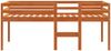 vidaXL Hochbett Wachsbraun 80x200 cm Massivholz Kiefer 844482 Bild 4