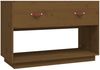 vidaXL TV-Schrank Honigbraun 90x40x60 cm Massivholz Kiefer 821525 Bild 2