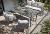 Garten-Set Este, Aluminium, Grau Bild 5