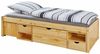 Jugendbett Claas 90 x 200 Kiefer massiv natur lackiert Bild 2
