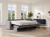 Vente-unique - DARIELO Sofa Stoff Grau - B 223 cm152 cm x H 93 cm x L 275 cm Bild 3