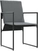 vidaXL Garten Essgruppe 9 pcs Schwarz und Anthrazit 200 x 80 x 73 cm 3448906 Bild 4