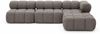Kaiser Möbel Ecksofa L-form, Wohnlandschaft für Wohnzimmer, Bouclé-Stoff Abriamo, Selia, Ecksofa, Modernes L-Design,Weiche, abgerundete Formen,Trendiger Bouclé-Stoff Bild 2
