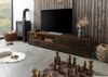 TV-Board Akazie 220x40x47 dunkelbraun lackiert BARK #210 Bild 3