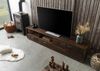 TV-Board Akazie 220x40x47 dunkelbraun lackiert BARK #210 Bild 2