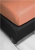 Irisette Frottier-Stretch Betttuch Orion 0009 kupfer 100x200 cm 9-51 kupfer Bild 5