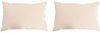 vidaXL Kopfkissen 2 pcs Beige 50 x 70 cm Kapokfaser 42042052 Bild 1