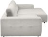 KAWOLA Sofa MIKA Ecksofa Cord hellgrau Longchair rechts 86 x 167 x 276 cm Bild 5