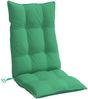 vidaXL Hochlehner-Auflagen 6 Stk. Grün Oxford-Gewebe 377619 Bild 5