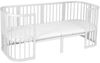 Waldin Babybett Erweiterung auf 174cm für 7in1 Babybett, KEIN BETT, Weiß Bild 2