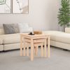 Couchtische, Sofatische 3 Stk. Massivholz Kiefer Bild 3