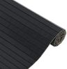 vidaXL Teppich Rechteckig Schwarz 70x200 cm Bambus 376744 Bild 4