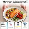 PURE LIVING INTERIOR DESIGN Geschirr-Set Pure Living »Scandi« (48-tlg), 12 Personen, Porzellan weiß, 12 Personen, Porzellan, Zeitloses skandinavisches Design, Eleganter schwarzer Rand, Minimalis… Bild 3