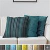 novely® Dekokissen novely® 3er-SET DEKOKISSEN MALCHIN Couch Sofakissen Kissenbezug Füllun Bild 2