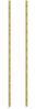 vidaXL Wand-Weinregal für 24 Flaschen Golden Eisen 340884 Bild 4