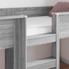 vidaXL Etagenbett für Kinder Graues Sonoma 90 x 190 cm Holzwerkstoff 3410480 Bild 3
