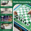 12 in 1 Spieltisch mit Tischfußball & Airhockey & Billard & Tischtennis & Schach & Bowling & Shuffleboard Bild 3
