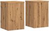 vidaXL Pflanzenständer 2 Stk. Artisan-Eiche 20x20x30 cm Holzwerkstoff 852905 Bild 2