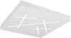 LED Deckenleuchte SNIP flach dimmbar Fernbedienung Weiß Quadrat 50cm Bild 2
