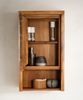 Badoberschrank 40x70cm 'Dakar' Akazie massiv lackiert Bild 2