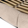 Polsterbett Doppelbett GRACIA 180x200cm Komplettset in Stoff Allora Creme Bild 5