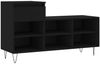 vidaXL Schuhregal Schwarz 102x36x60 cm Holzwerkstoff 831365 Bild 2
