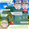 BRAST Gewächshaus Foliengewächshaus mit Stahlfundament 2x3m inkl. Erdanker & 6 Aufrollbare Fenster mit Moskitonetz UV-stabilisierte & verstärkte Spezial-Gitterschutzfolie mit 200g/m² Bild 2