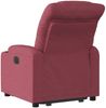 vidaXL Relaxsessel mit Aufstehhilfe Elektrisch Weinrot Stoff 3206666 Bild 5