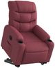 vidaXL Relaxsessel mit Aufstehhilfe Elektrisch Weinrot Stoff 3206666 Bild 3