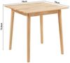 Esstisch Klijori für 4 Personen 120x70x74 cm Holz Natur [en. casa] Bild 4