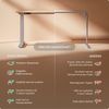 Desktronic HomeOne Elektrisch höhenverstellbarer Schreibtisch 160x80 cm Bambus/Grau mit Memory-Funktion, Anti-Kollisions Technologie, USB-A und USB-C-Ladeanschlüssen Bild 5
