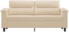 vidaXL 2-Sitzer-Sofa Creme 140 cm Mikrofasergewebe 359565 Bild 3