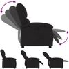 vidaXL Relaxsessel, schwarzer Stoff 3205414 Bild 4