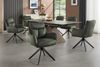 riess-ambiente 4-Fußstuhl PROMETHEUS moosgrün - Samt, Vogue Velours, Metall, Taschenfederkern (Einzelartikel, 1 St), mit 180° Drehfunktion und Autoreturn – ideal für elegante Esszimmer Bild 3