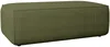 Vente-unique - AMELIA Pouf SamtStoff Grün - B 69 cm x H 42 cm x L 102 cm Bild 2