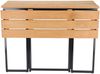 Gartenesstisch Klapptisch Time aus Teakholz, modern massiv, natur, beidseitig klappbar, für 4-6 Personen Bild 4