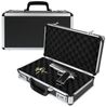 HMF Aufbewahrungsbox Waffenkoffer mit Zahlenschloss, Transportkoffer für Kurzwaffen, Dokumente und Kamera, 42 x 26 x 12 cm, schwarz Bild 4