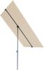 Balkonschirm HEGO 1,3x1,8m Beige Polyester | Gartenschirm Sonnenschirm Poolschirm UV-Schutz Bild 2