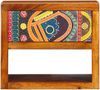 vidaXL Nachttisch Braun 40 x 35 x 35 cm Massivholz Akazie 4016515 Bild 5